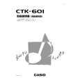 PANASONIC CTK601 Instrukcja Serwisowa