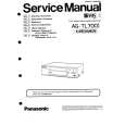 PANASONIC AGTL700E/B Instrukcja Serwisowa