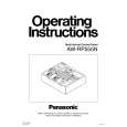 PANASONIC AWRP555N Instrukcja Obsługi