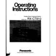 PANASONIC RXCT810 Instrukcja Obsługi