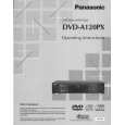 PANASONIC DVDA120PX Instrukcja Obsługi