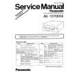 PANASONIC AG6124 Instrukcja Serwisowa