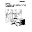 PANASONIC UF-880 Podręcznik Użytkownika