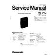 PANASONIC RQV60 Instrukcja Serwisowa