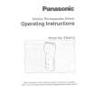 PANASONIC ES4012 Instrukcja Obsługi