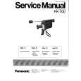 PANASONIC PK700 Instrukcja Serwisowa