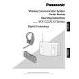PANASONIC WXCC2010 Instrukcja Obsługi