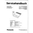 PANASONIC KXT1430BS Instrukcja Serwisowa