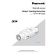 PANASONIC WVNP1004 Instrukcja Obsługi