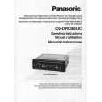 PANASONIC CQDPX35EUC Instrukcja Obsługi