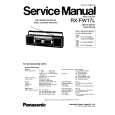 PANASONIC RXFW17L Instrukcja Serwisowa