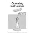 PANASONIC MCV5340 Instrukcja Obsługi