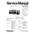 PANASONIC RXC37L Instrukcja Serwisowa
