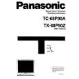 PANASONIC TC68P90A Instrukcja Obsługi
