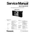 PANASONIC RXF32LS/LE Instrukcja Serwisowa