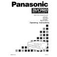 PANASONIC AJ-D650P Instrukcja Obsługi