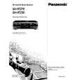 PANASONIC SAHT230 Instrukcja Obsługi