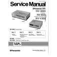 PANASONIC NV3000 Instrukcja Serwisowa