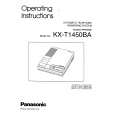 PANASONIC KX-T1450 Instrukcja Obsługi