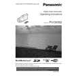 PANASONIC PVDV852 Instrukcja Obsługi