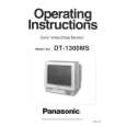 PANASONIC DT1300MS Instrukcja Obsługi