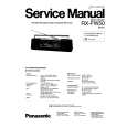 PANASONIC RXFW50 Instrukcja Serwisowa
