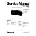 PANASONIC RC-X80L Instrukcja Serwisowa