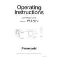 PANASONIC PTL757U Instrukcja Obsługi