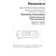 PANASONIC EW254 Instrukcja Obsługi