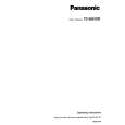 PANASONIC TC-2001 Instrukcja Obsługi
