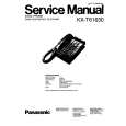 PANASONIC KXT61630 Instrukcja Serwisowa