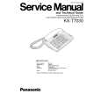PANASONIC KXT7030 Instrukcja Serwisowa