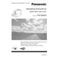 PANASONIC PVGS33 Instrukcja Obsługi