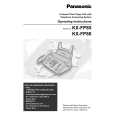 PANASONIC KXFP86 Instrukcja Obsługi