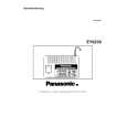 PANASONIC EY0230 Instrukcja Obsługi