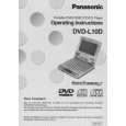 PANASONIC DVDL10D Instrukcja Obsługi