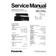 PANASONIC SGX15L Instrukcja Serwisowa