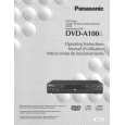 PANASONIC DVDA100 Instrukcja Obsługi
