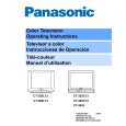 PANASONIC CT3653 Instrukcja Obsługi