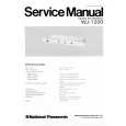 PANASONIC WJ1200 Instrukcja Serwisowa
