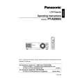 PANASONIC PT-AE900U Instrukcja Obsługi