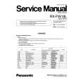 PANASONIC RXFW18L Instrukcja Serwisowa