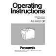PANASONIC AKHC910 Instrukcja Obsługi