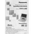 PANASONIC DVDLA85D Instrukcja Obsługi