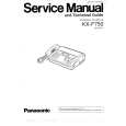 PANASONIC KXF750 Instrukcja Serwisowa