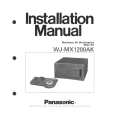 PANASONIC WJMX1200A Instrukcja Obsługi