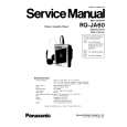 PANASONIC RQJA60 Instrukcja Serwisowa