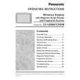 PANASONIC CFVDW07CRFM Instrukcja Obsługi
