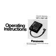 PANASONIC WV-KB12E Instrukcja Obsługi