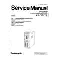 PANASONIC AJ-DE77E VOLUME 1 Instrukcja Serwisowa